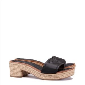 NWT Tory Burch Fleming Espadrille Mule